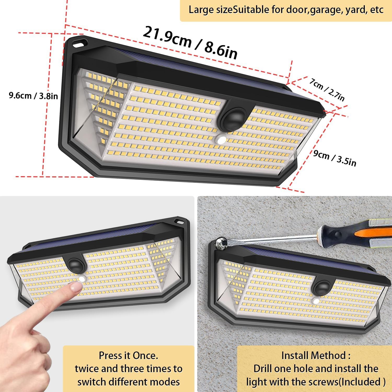 SyouHome four-pack provides versatile, wire-free outdoor lighting for multiple zones.