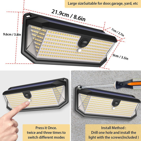 SyouHome four-pack provides versatile, wire-free outdoor lighting for multiple zones.