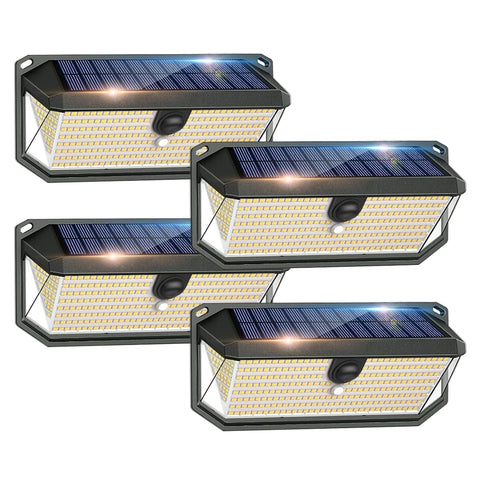 SyouHome solar light at the front door during dusk provides reliable entry lighting.