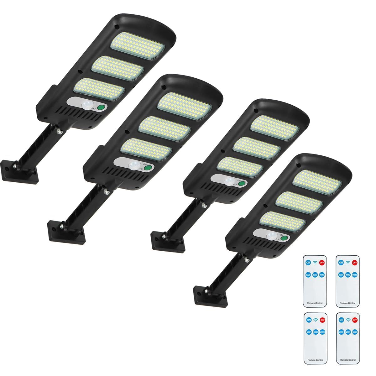 SyouHome solar street light with 213 LEDs brightens outdoor spaces