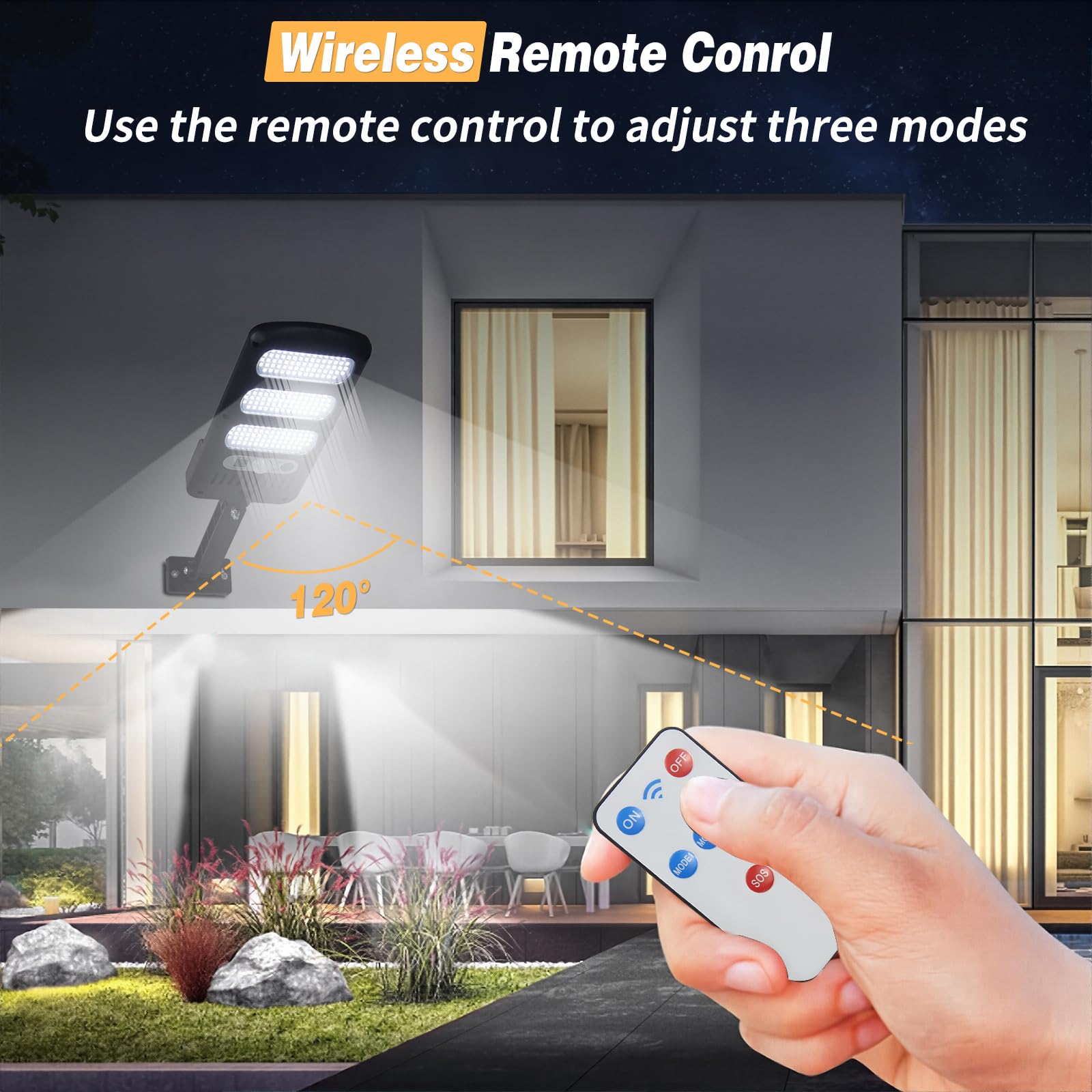 Recommended mounting height for SyouHome street lights is 1.8–2.5 m