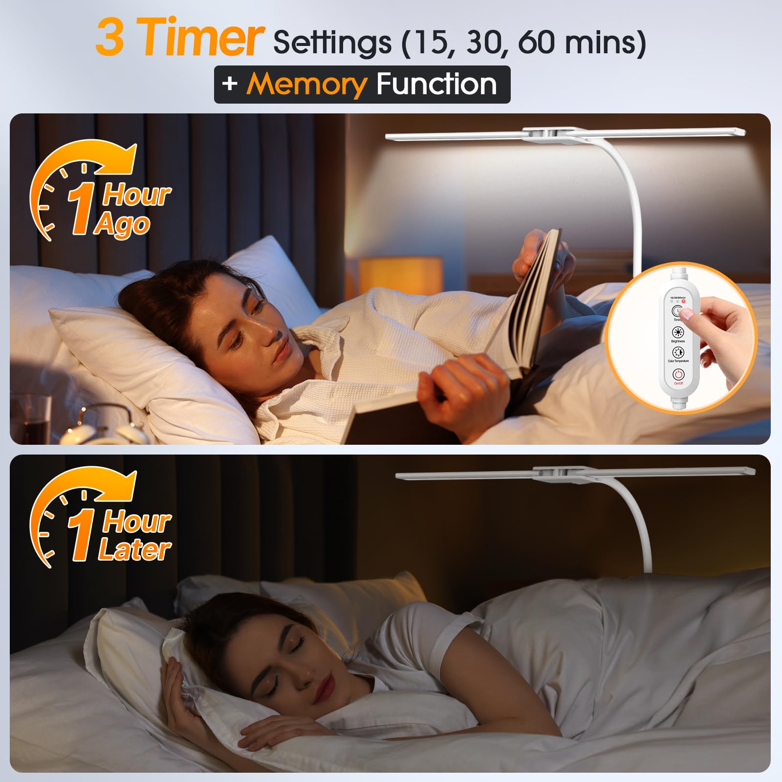 Syrinx lamp offers warm to cool color temperatures for tasks
