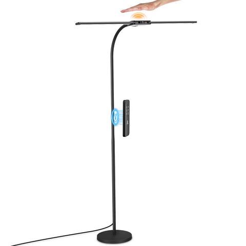 Syrinx LED Floor Lamp energy-saving LEDs deliver soft, even brightness