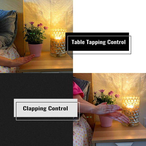 SYSAI blink feedback during clap interaction.