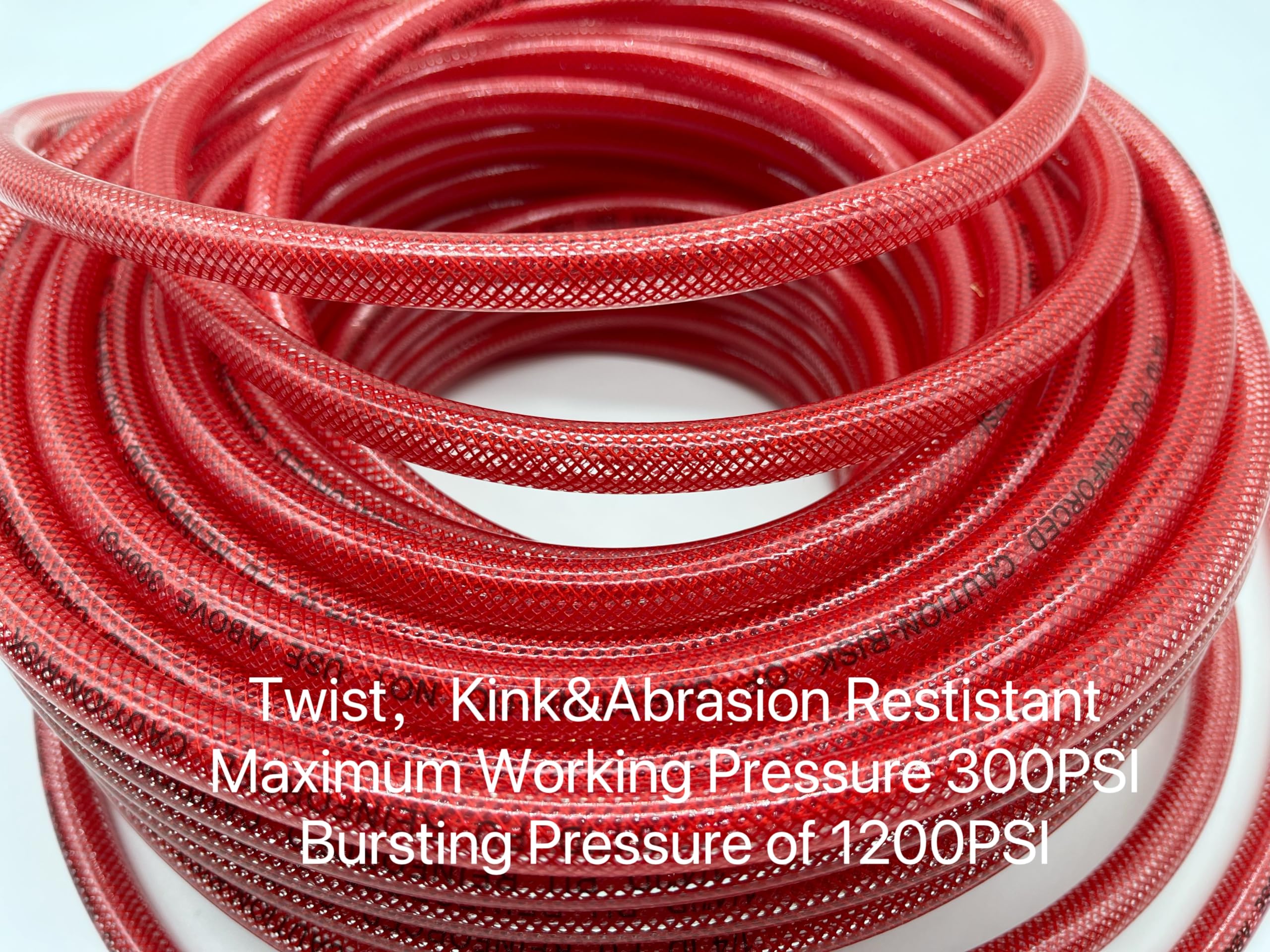 SYXQT PU air hose bend-restrictor reduces kinking, extending life in tight workshop spaces.