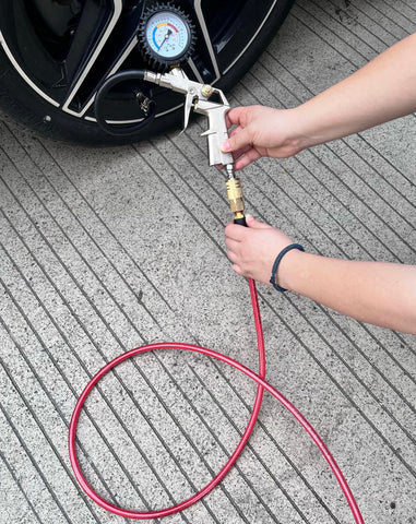 SYXQT PU air hose high-pressure range enables stable operation up to 300 PSI.