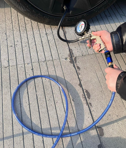 SYXQT PU air hose temperature range -65 to +250°F for diverse environments.
