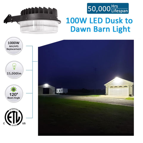 SZGMJIA dusk-to-dawn photocell in action for automatic outdoor lighting.