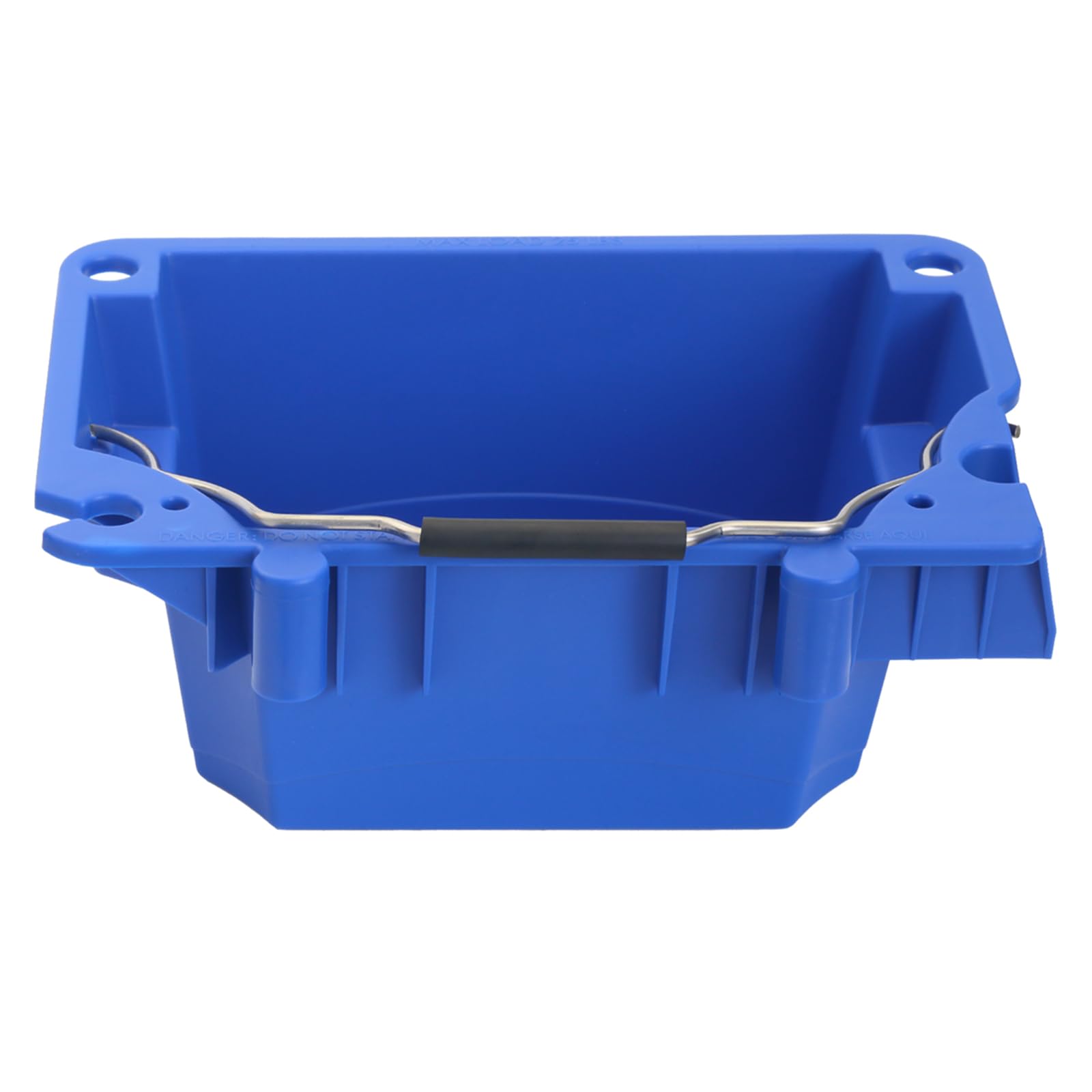 SZHY-LINK AC52-UB bucket attaches to ladder rails for convenient water connection for cleaning.