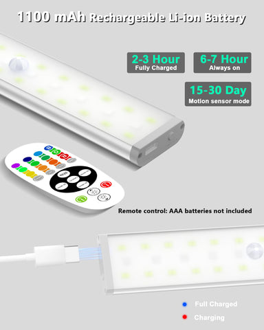 SZOKLED remote-control operation allows color and brightness adjustments from across the room.