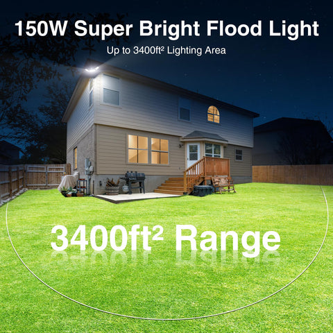 SZPOWER wide-angle motion sensor detects movement up to 78 feet.