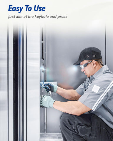 SZRKRLA elevator door key replacement kit with ring and ready to use.