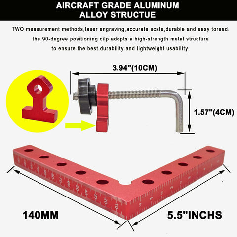 SZSFSYYX aluminum clamp showing CNC precision and robust construction.