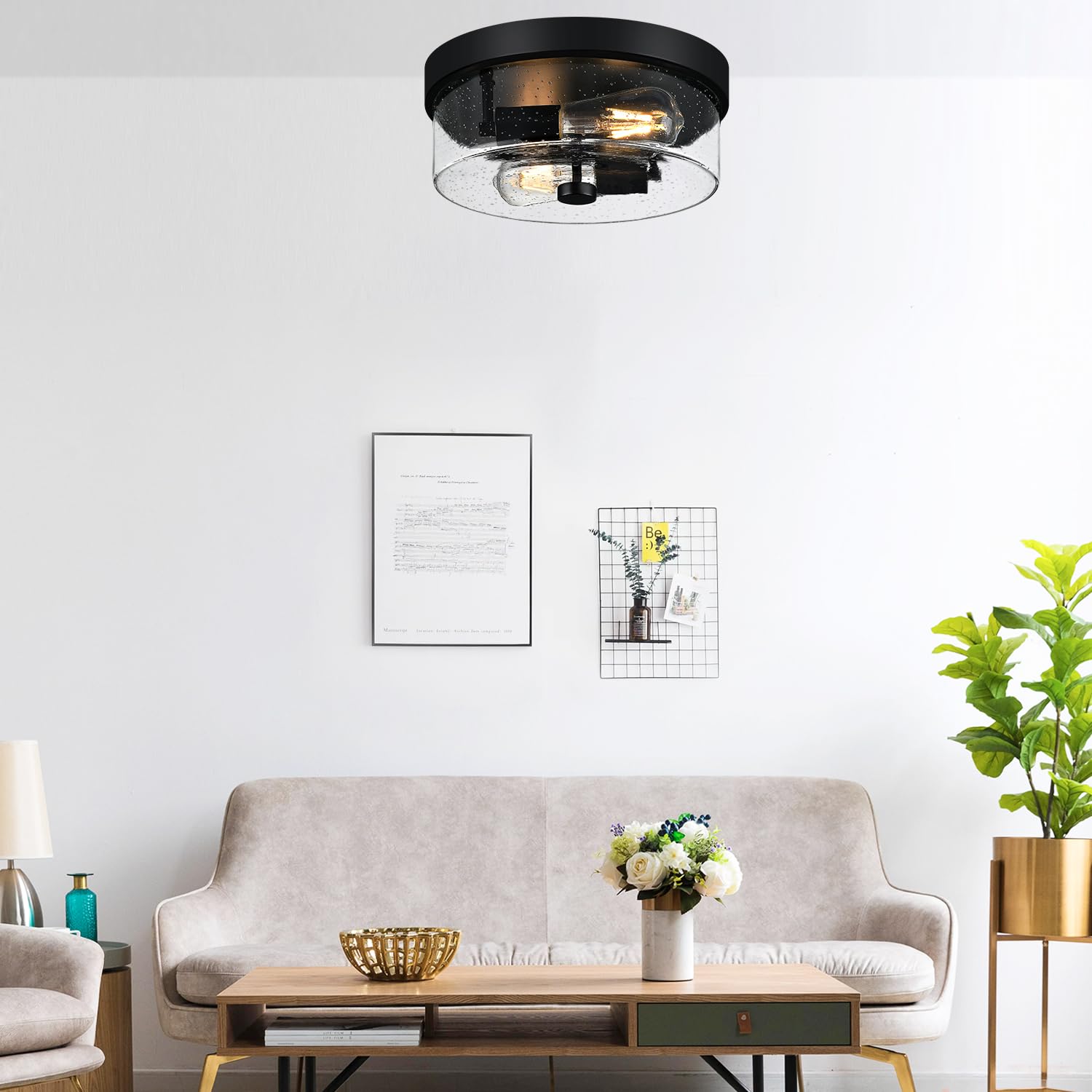 SZZGCO entryway glow ideal for foyers and hallways.