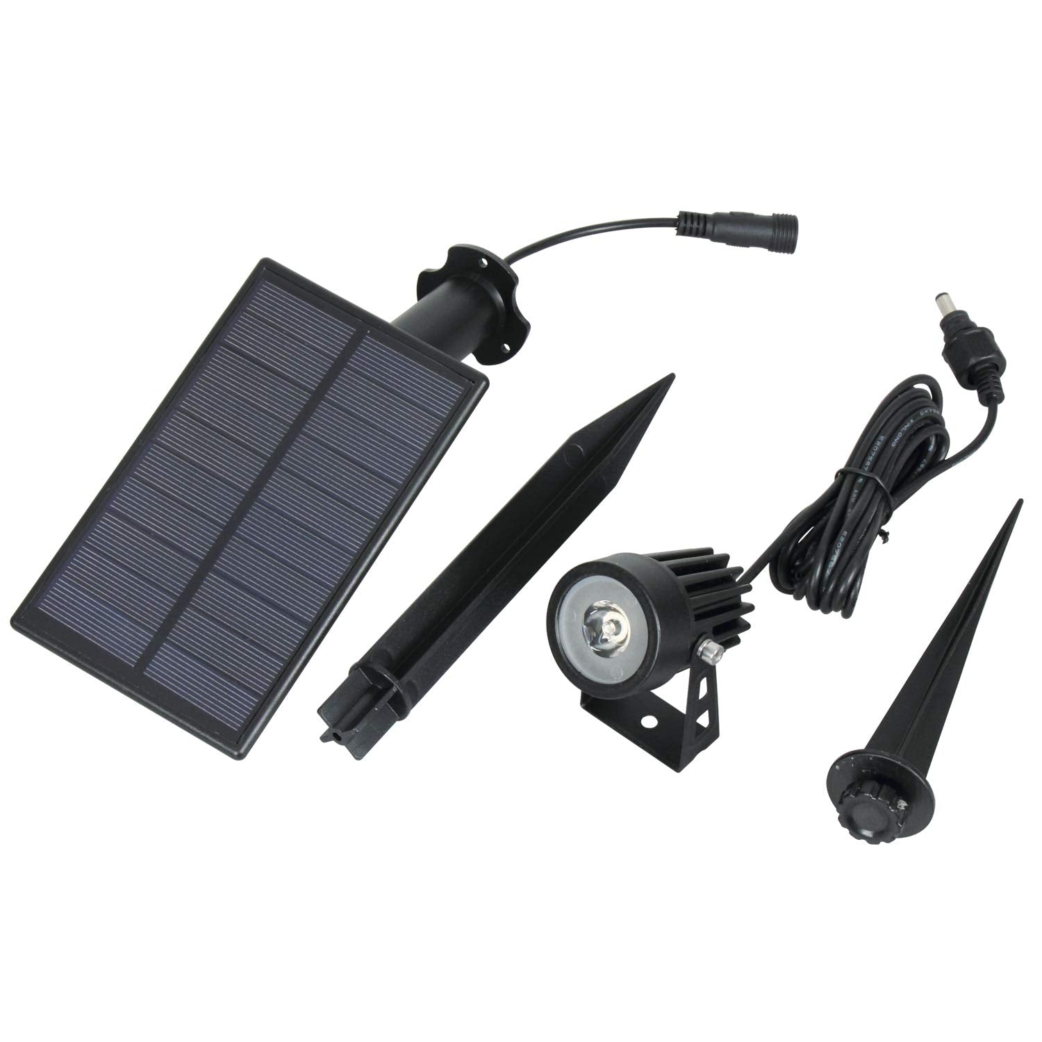 T-SUN energy-saving outdoor lighting with auto-on functionality at dusk