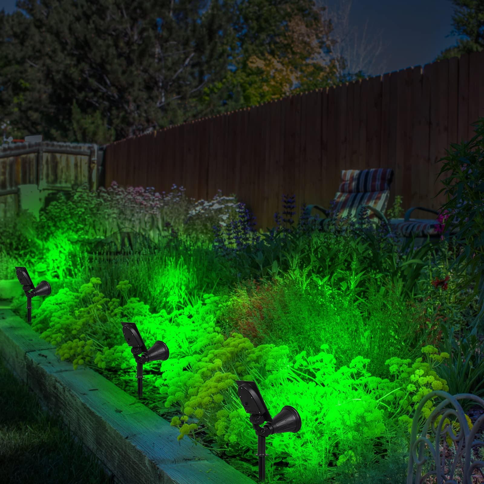 T-SUN garden path lighting brightens walkways at night