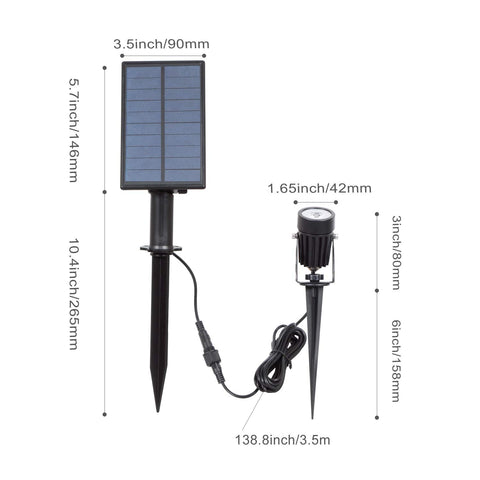 T-SUN solar panel separate design enabling efficient daytime charging