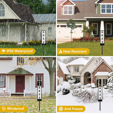 T-SUNUS aluminum alloy and ABS construction resists weather.