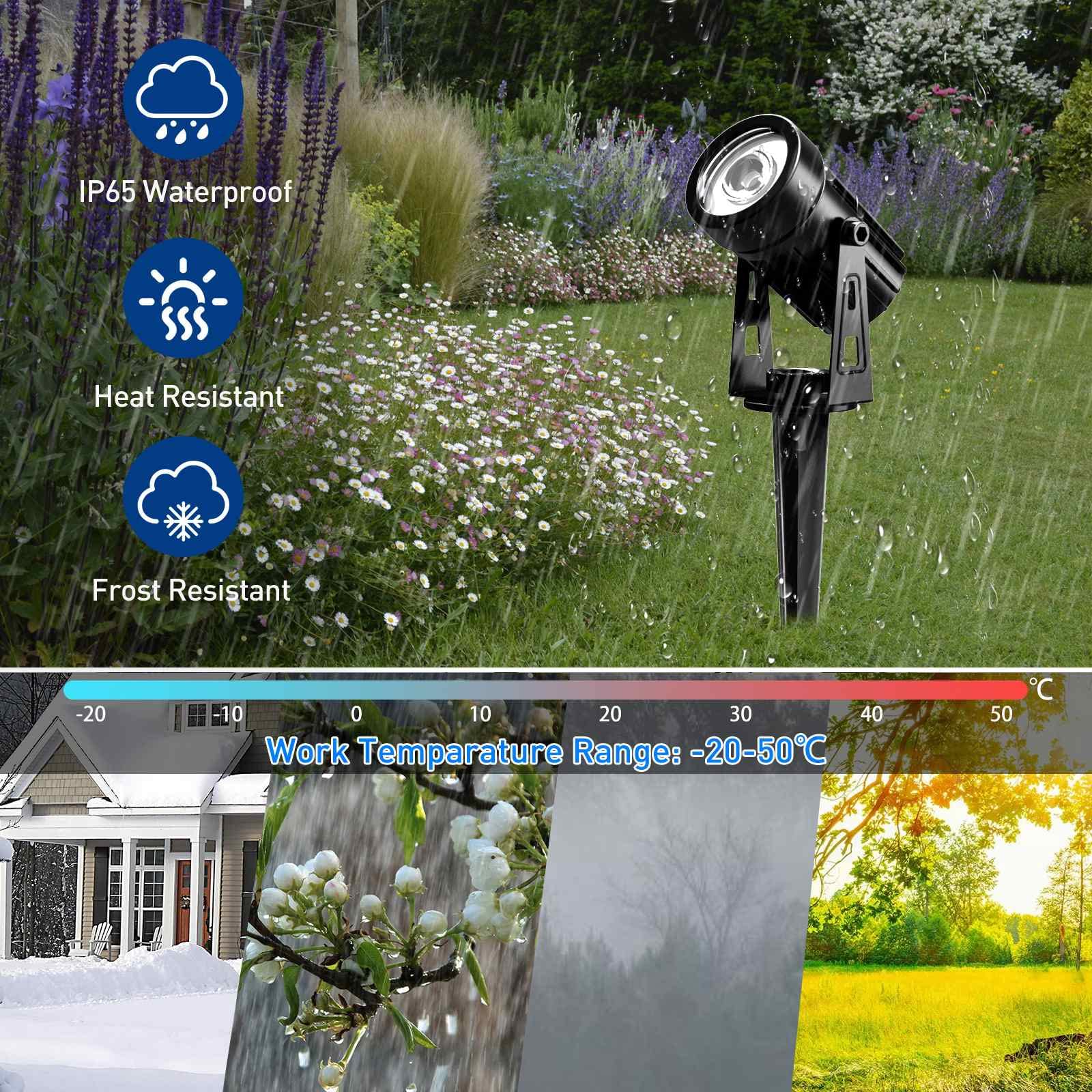 T-SUNUS stake installation option for easy ground setup