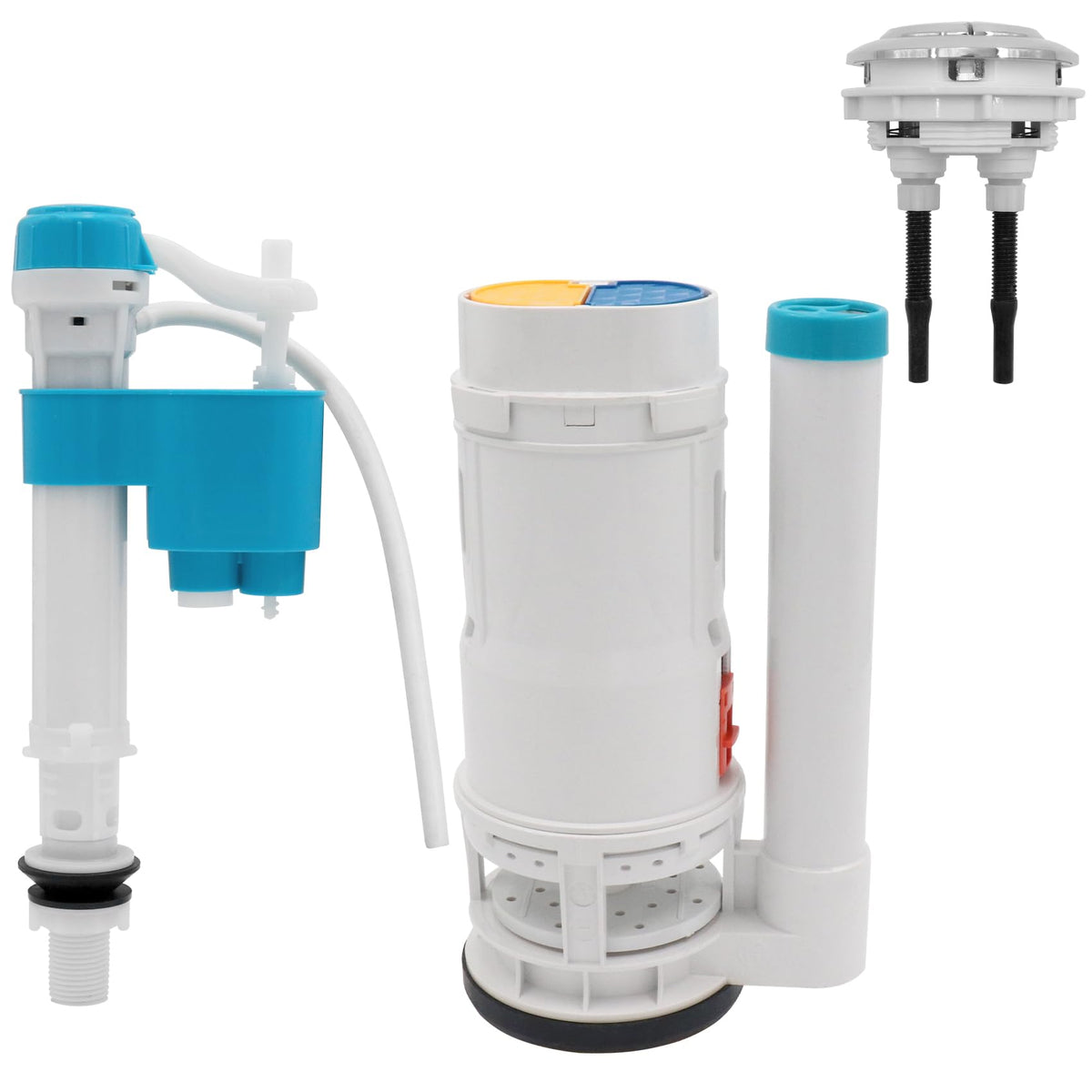 T Tulead dual flush valve package shown for easy toilet repair