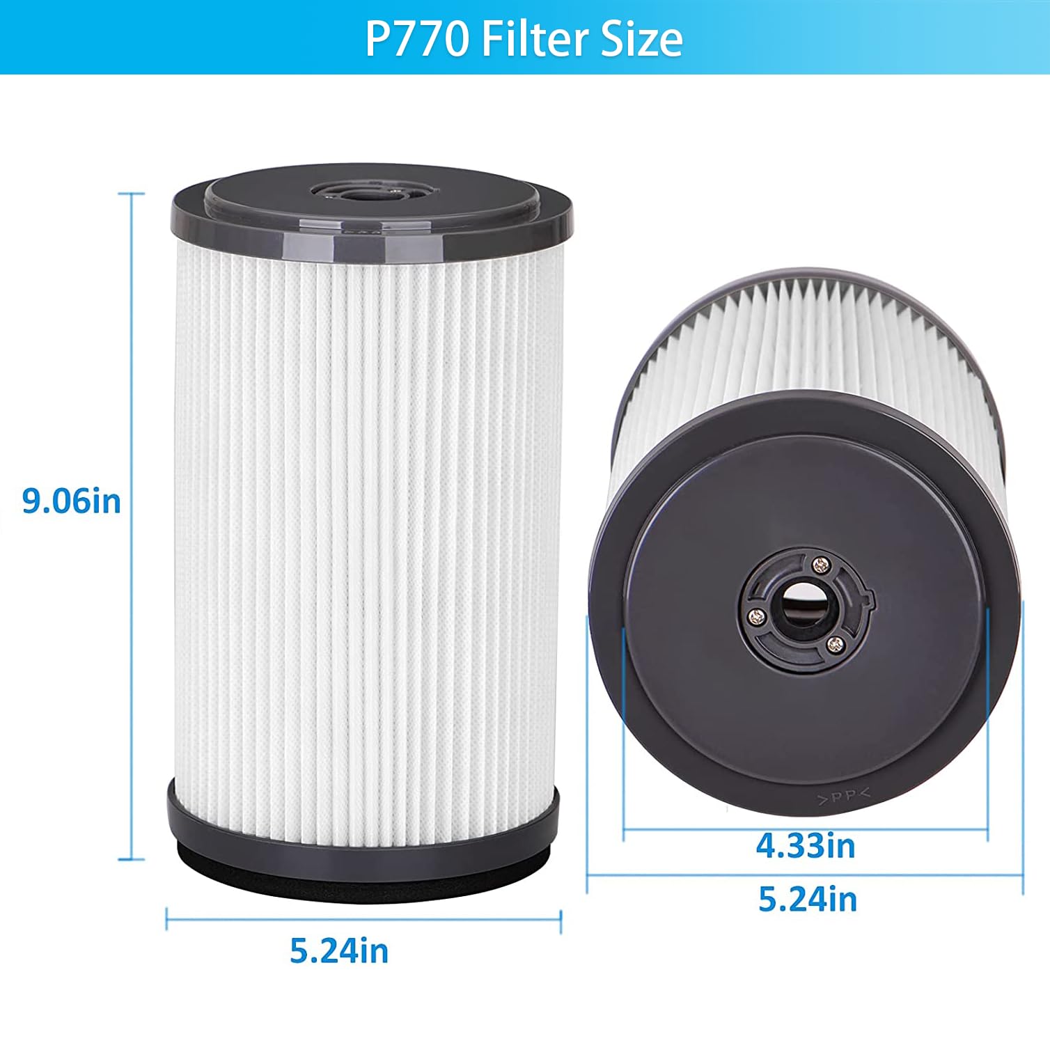 Tablenco replacement vacuum filter for Ryobi promotes clean airflow and performance.