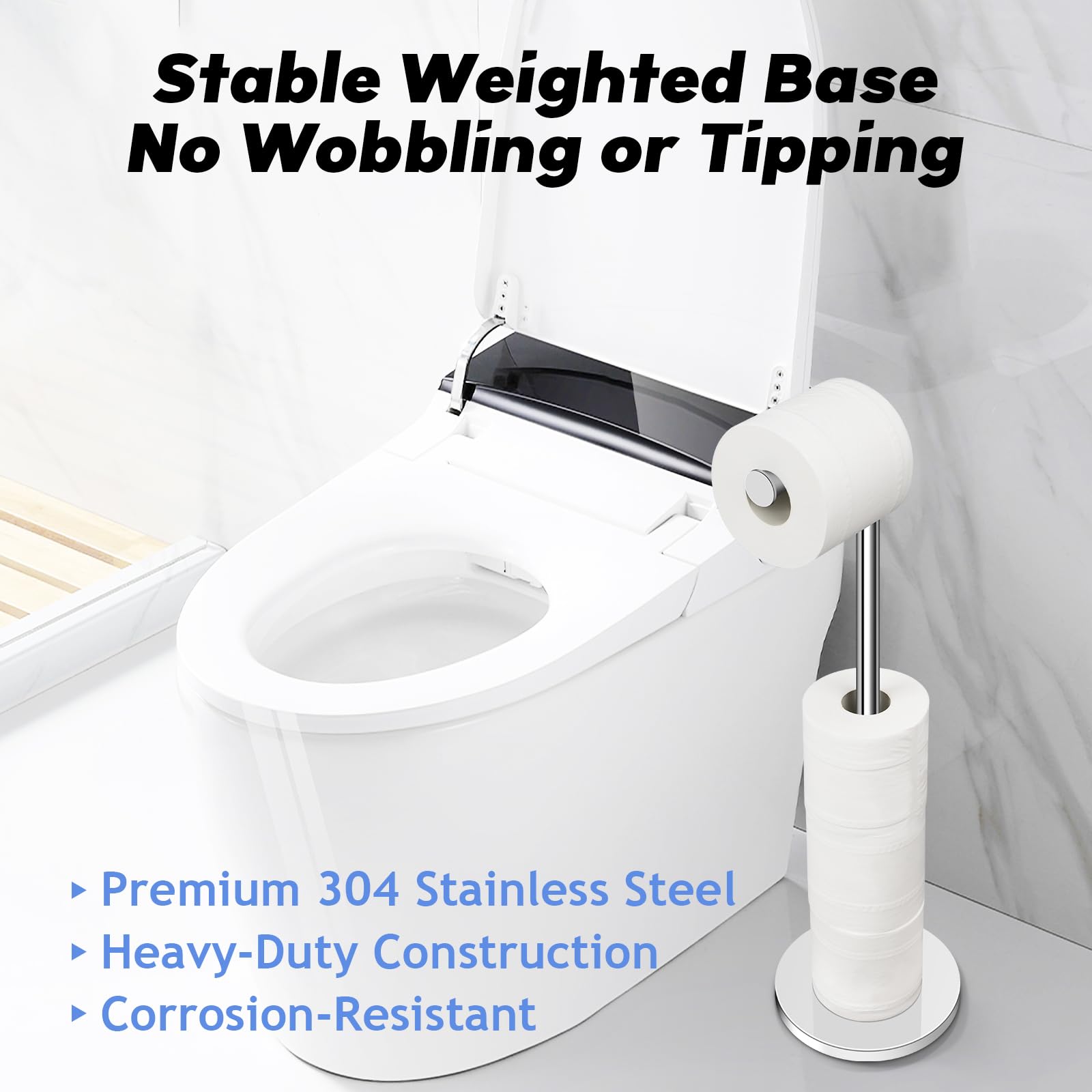 TACGEA space-saving profile fits small bathrooms while remaining accessible