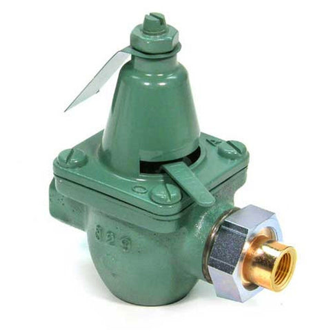 Taco 329-T3 cast iron boiler feed valve maintains system pressure with automatic water feed