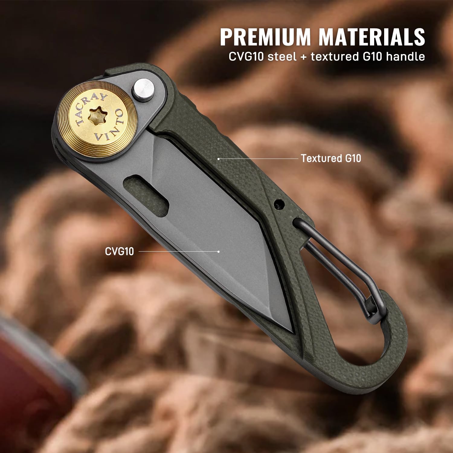 TACRAY Vinto flathead screwdriver enables on-the-go hardware tweaks