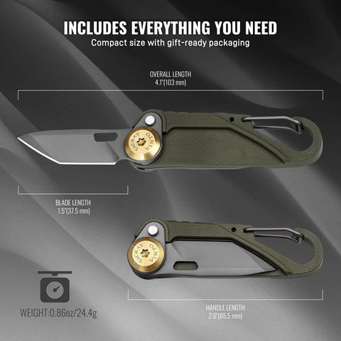 TACRAY Vinto G10 handle detail shows durable grip and confident handling