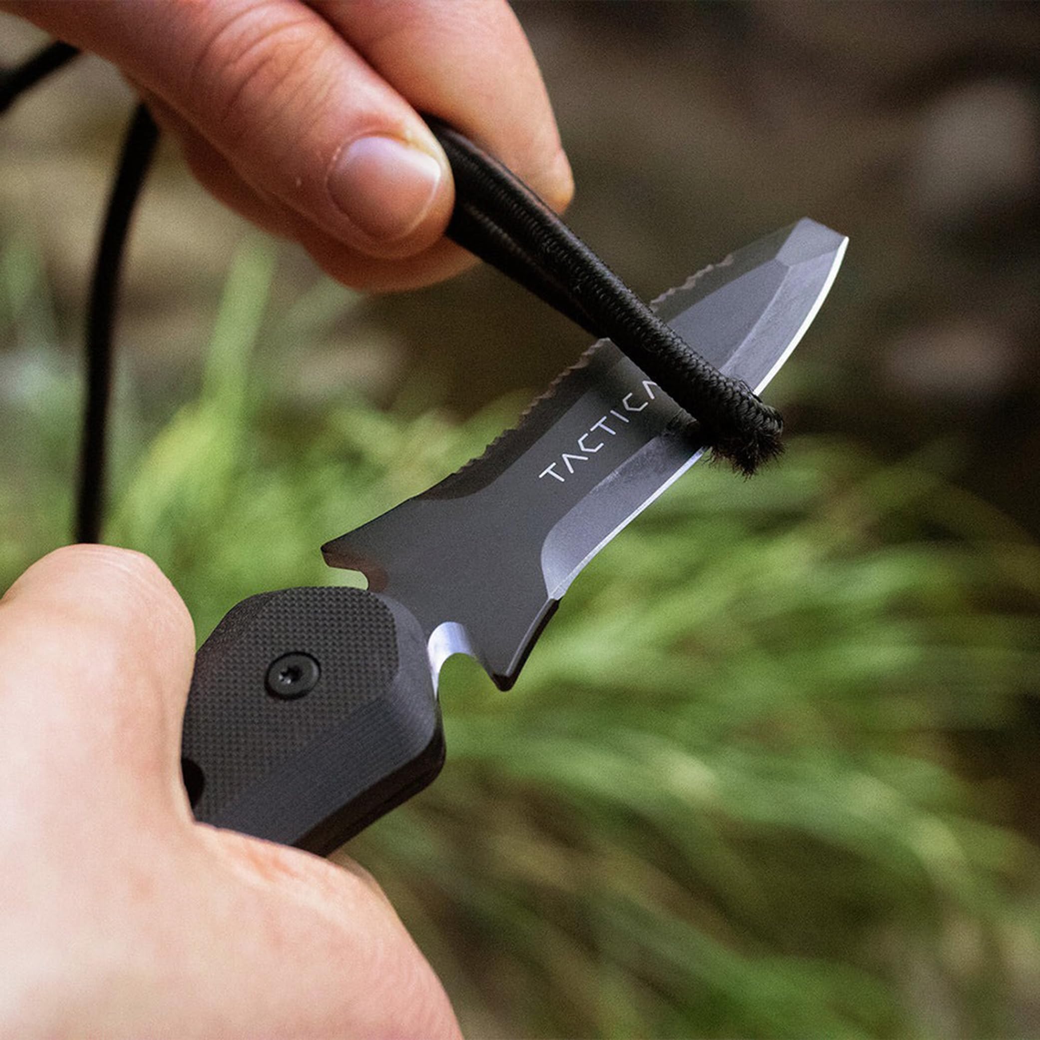 TACTICA K.220 full tang design for durable rescue performance.
