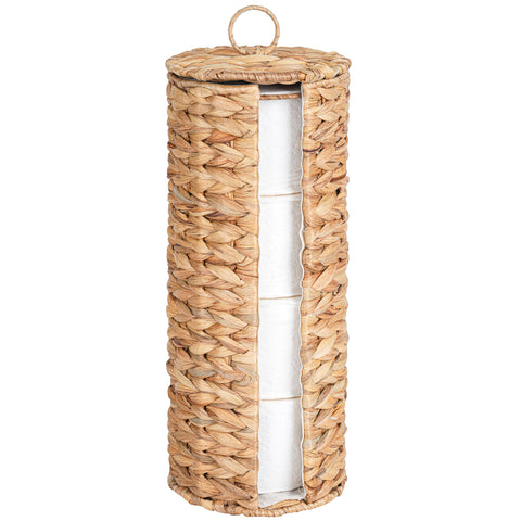 Tadacumir four mega rolls toilet paper holder keeps rolls within easy reach.