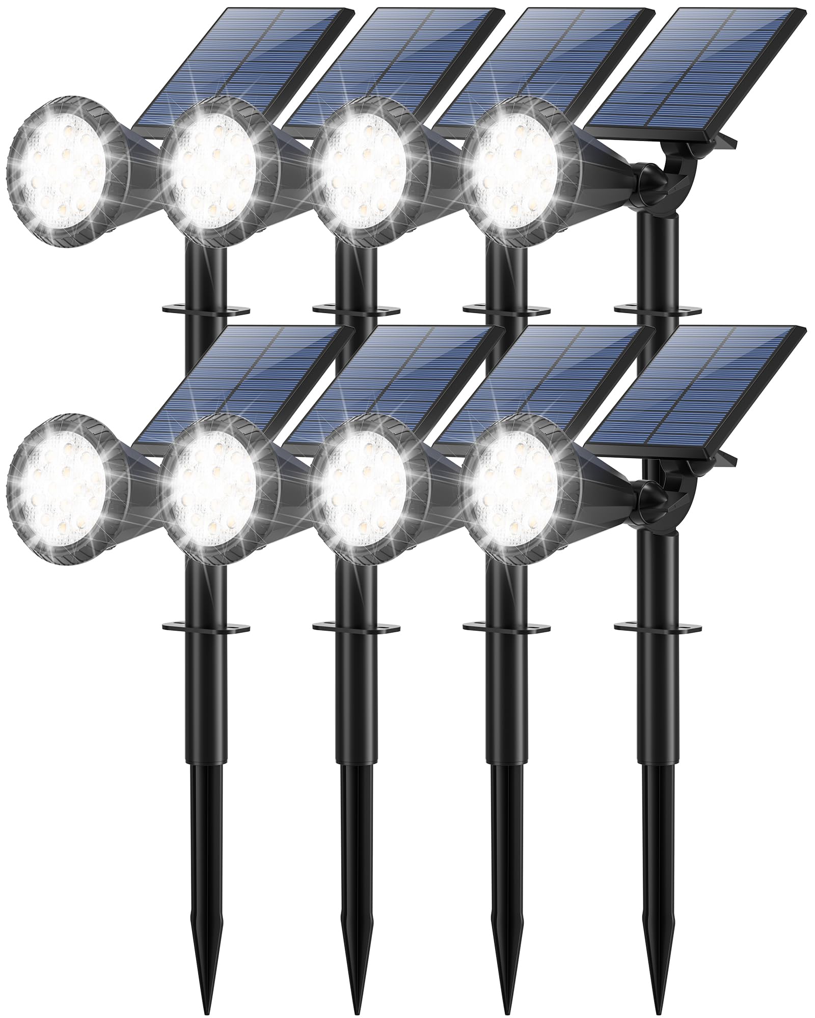Tadyreal outdoor IP65 solar lights provide durable yard illumination all year.