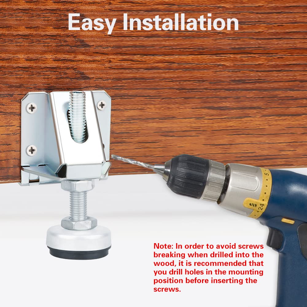 Tahikem kit includes screws and wrench for easy install.