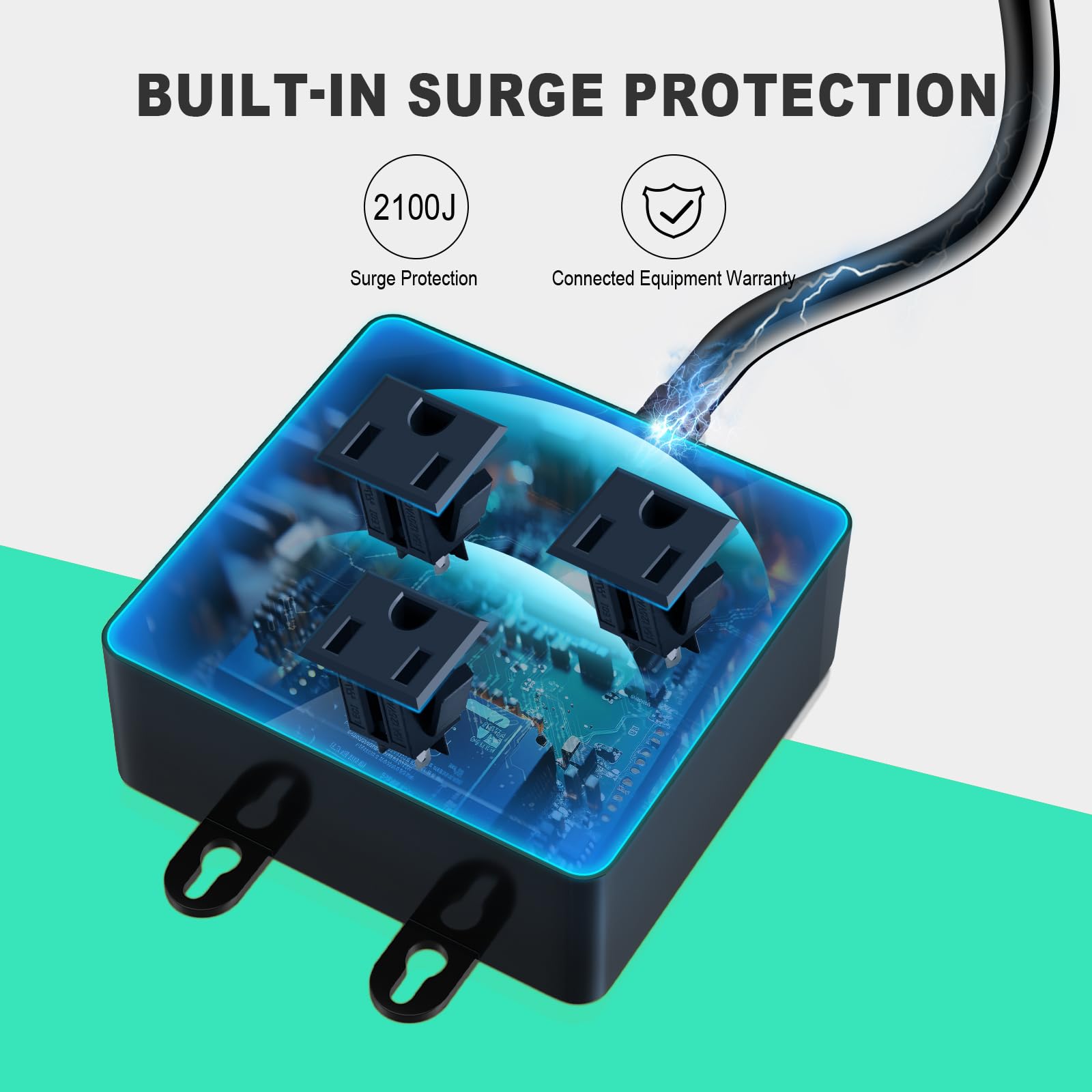 TAICHODEER cyan three-mode-auto-off-on design supports safe operation.