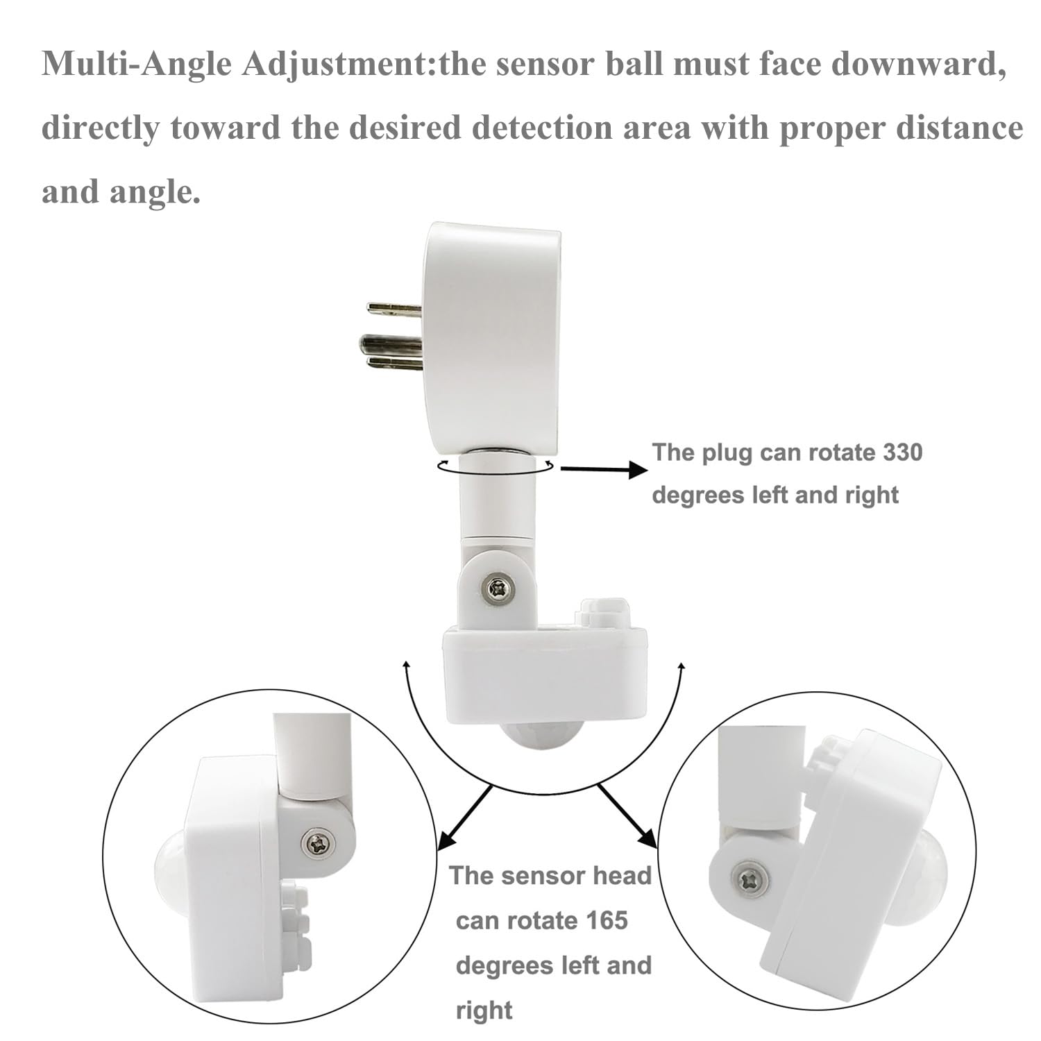 Taigeguang motion sensor switch wall installation, no tools needed.