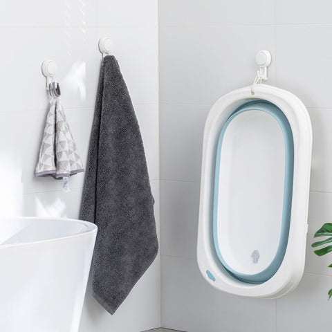 TAILI 360-degree rotatable hook on tile for flexible towel placement