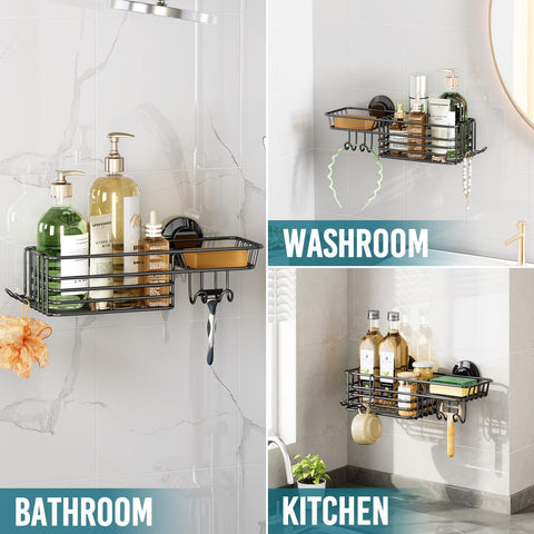 TAILI large capacity shelf organized for shampoos and gels