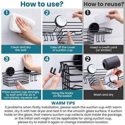 TAILI removable basket for easy cleaning and repositioning