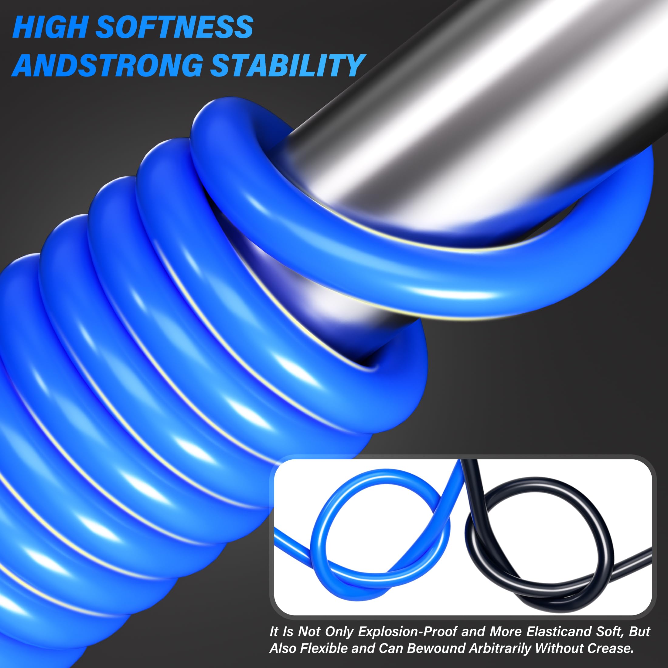 TAILONZ PNEUMATIC Pu Tube 10m length optimizes longer setups in workshops.