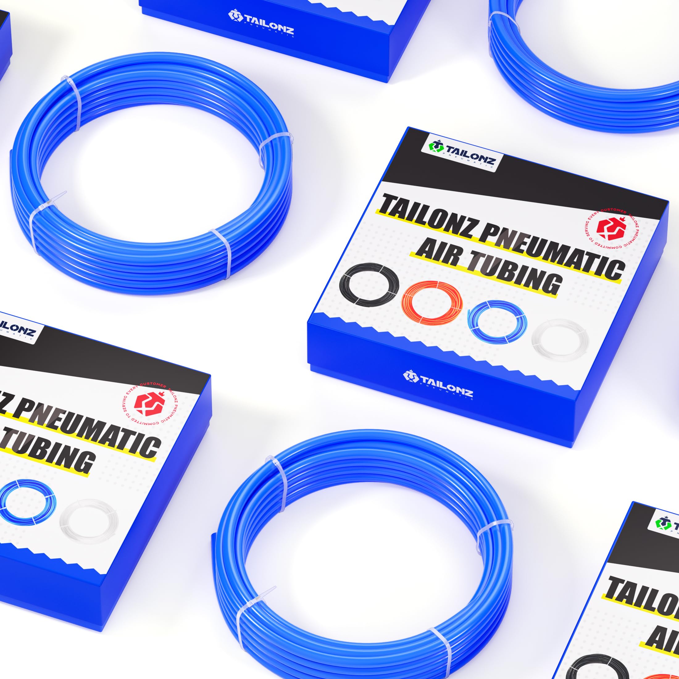 TAILONZ PNEUMATIC Pu Tube 145psi max supports robust air delivery for tools.