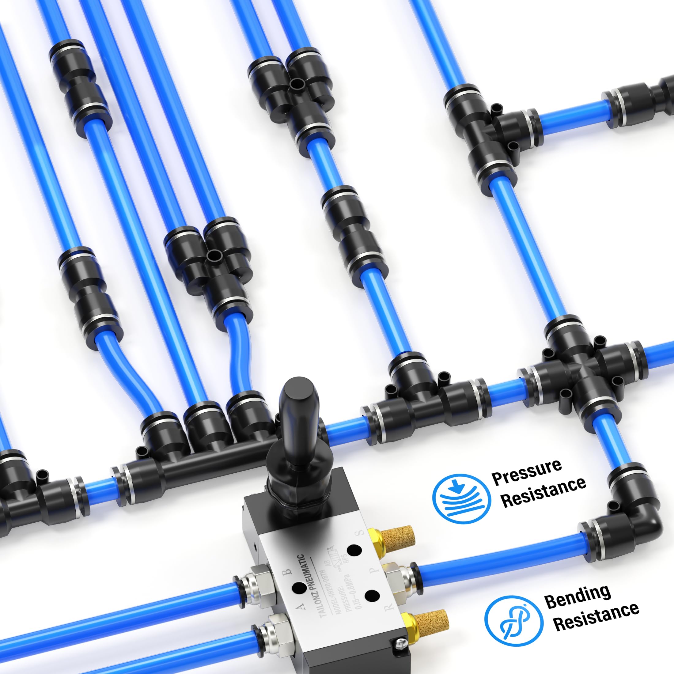 TAILONZ PNEUMATIC Pu Tube wide temperature range suits cold and hot environments.