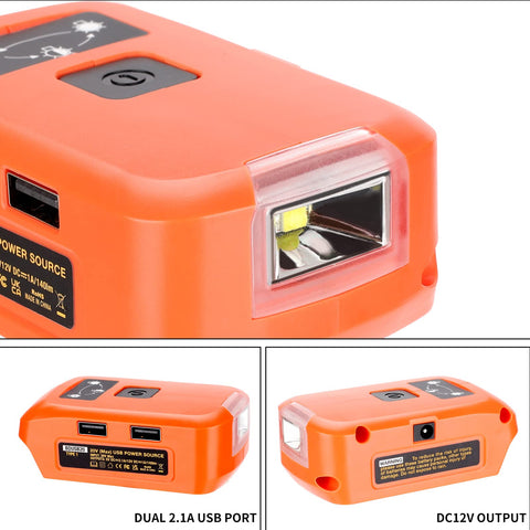 Taingwei adapter doubles as emergency power bank for mobile devices