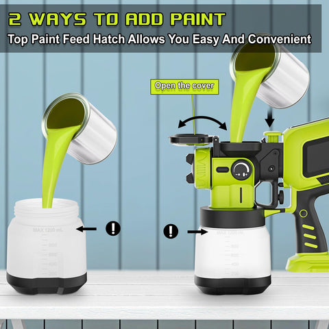 TAIRDA cordless spray on outdoor fence project