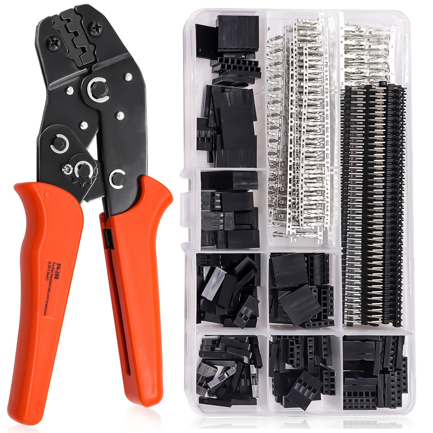 Taiss Dupont crimping tool with ratcheting mechanism for precise crimps