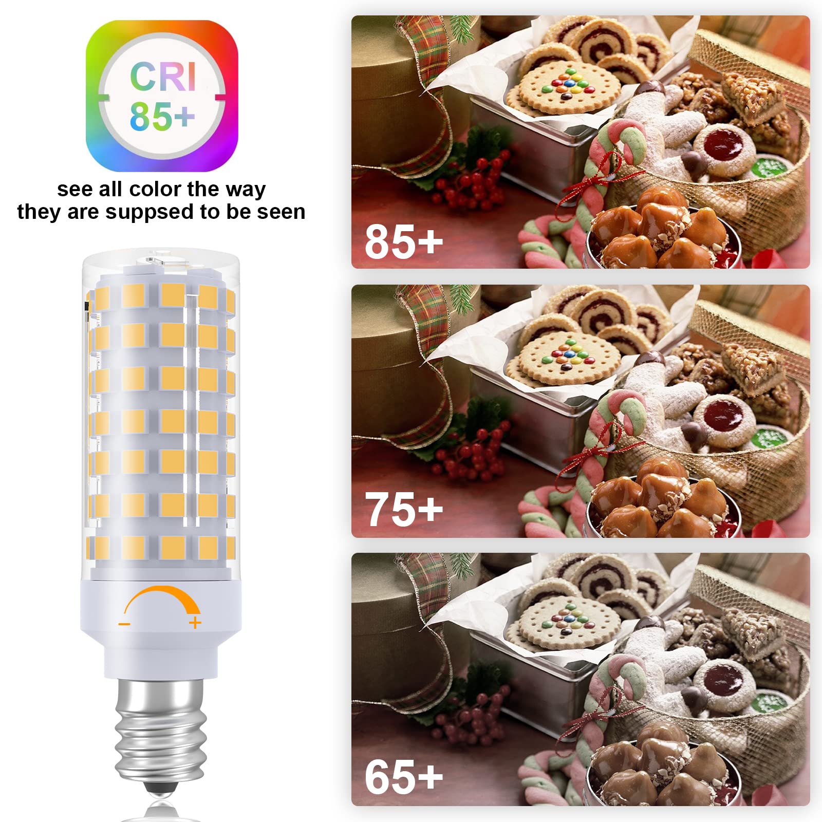 TAIYALOO E12 fits ceiling fans and chandeliers