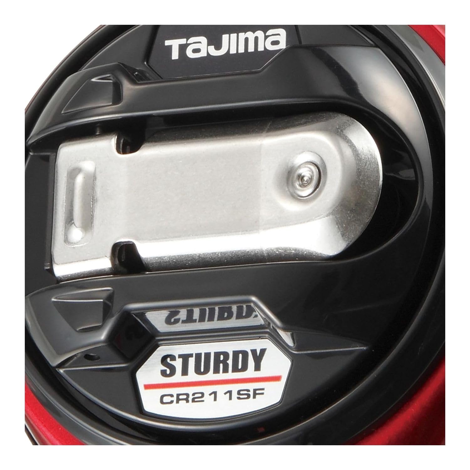 Tajima Chalk Line collapsible metal handle enhances durability on busy jobs