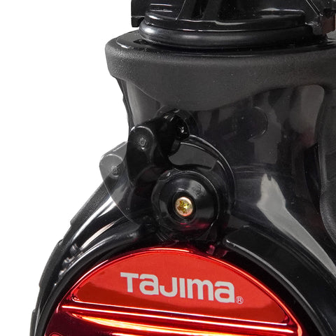 Tajima Chalk-Line easy-fill neck designed for quick, mess-free chalk loading.