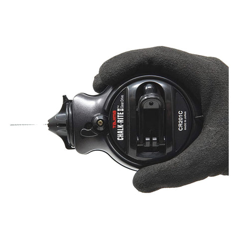 Tajima chalk line line lock keeps marks tight and releases smoothly