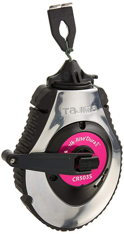 Tajima Chalk-Rite Dura Box CR503S with 100ft extreme bold line for precise layouts