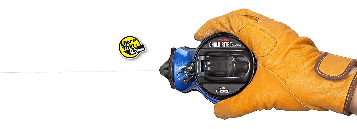 Tajima Chalk-Rite II large refill neck keeps chalk loading quick and clean.